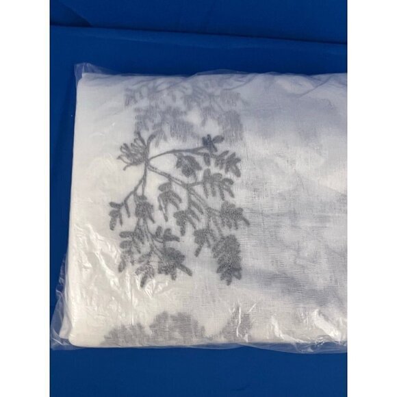 Nicole Miller New York Mabel Sheer Rod Pocket Curtain Panels 54"x108" Set of 2 - Picture 3 of 6